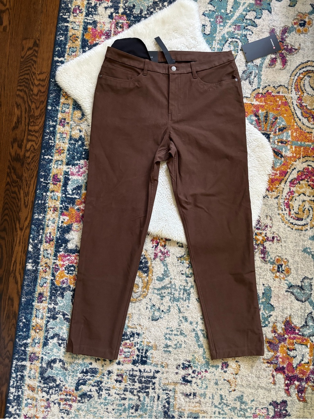 lululemon athletica Men's Brown Straight-Leg Pants NWT